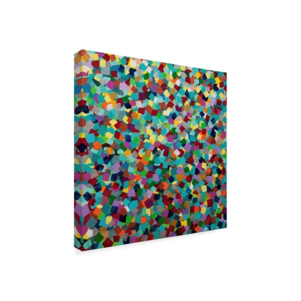 Hilary Winfield 'Fascination Color' Canvas Art,18x18